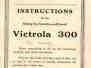 Victor Victrola vv-300 Manual